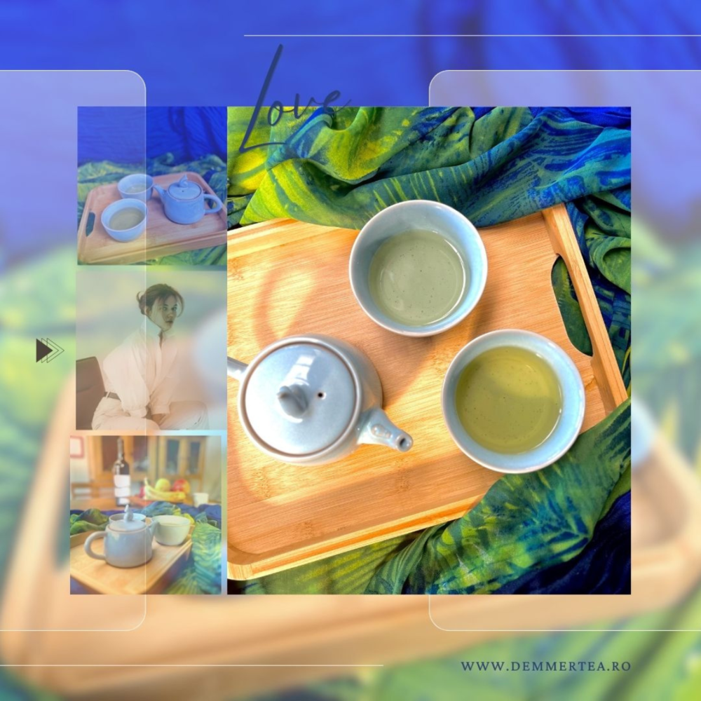 BLUE RU SET CEAINIC ȘI CEȘTI