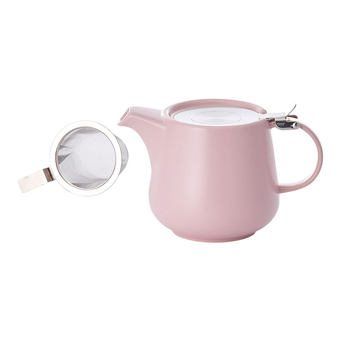 Ceainic din ceramică Hetty roz 0,6 l